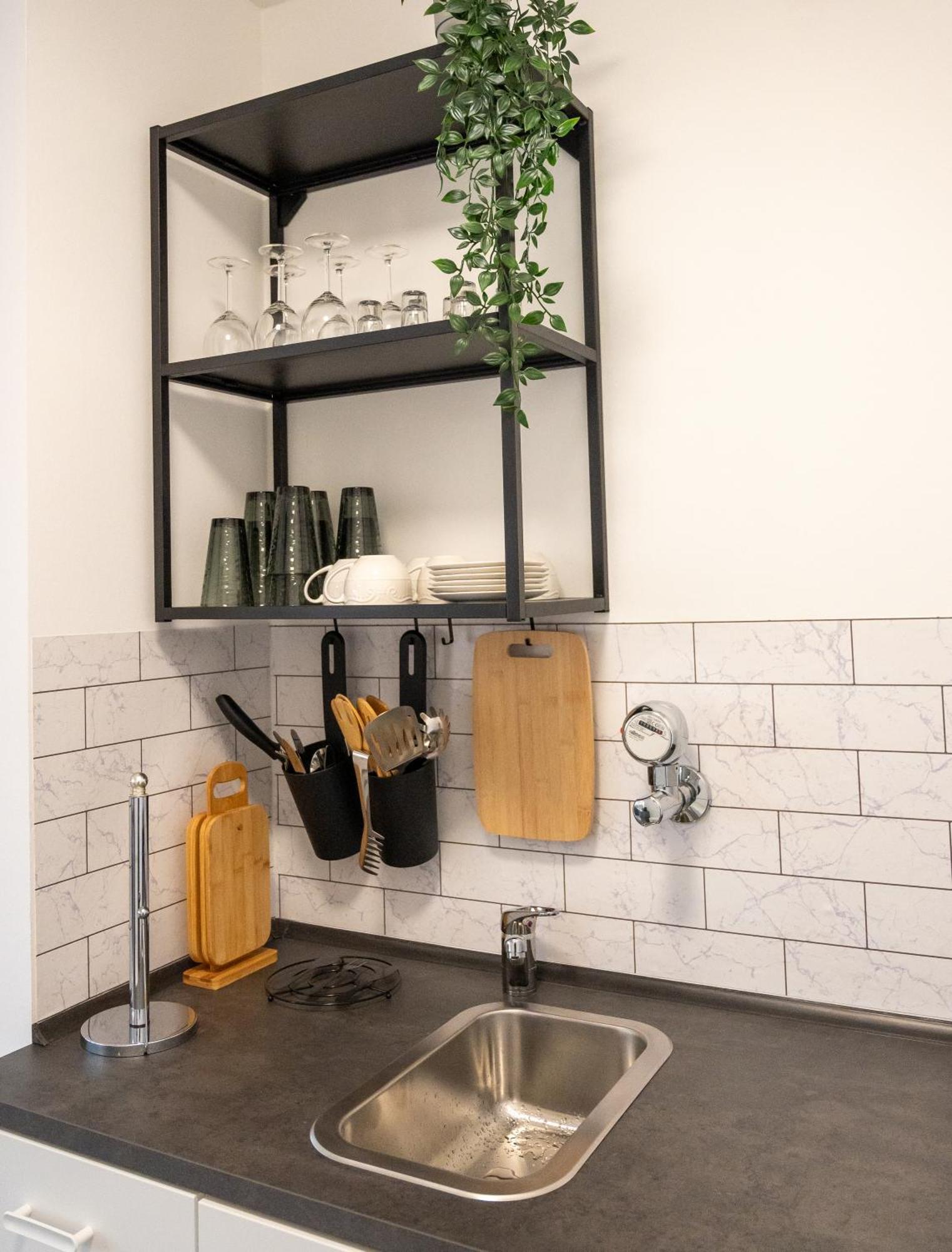 Stilvolles Apartment Im Essener Stadtkern Eksteriør billede
