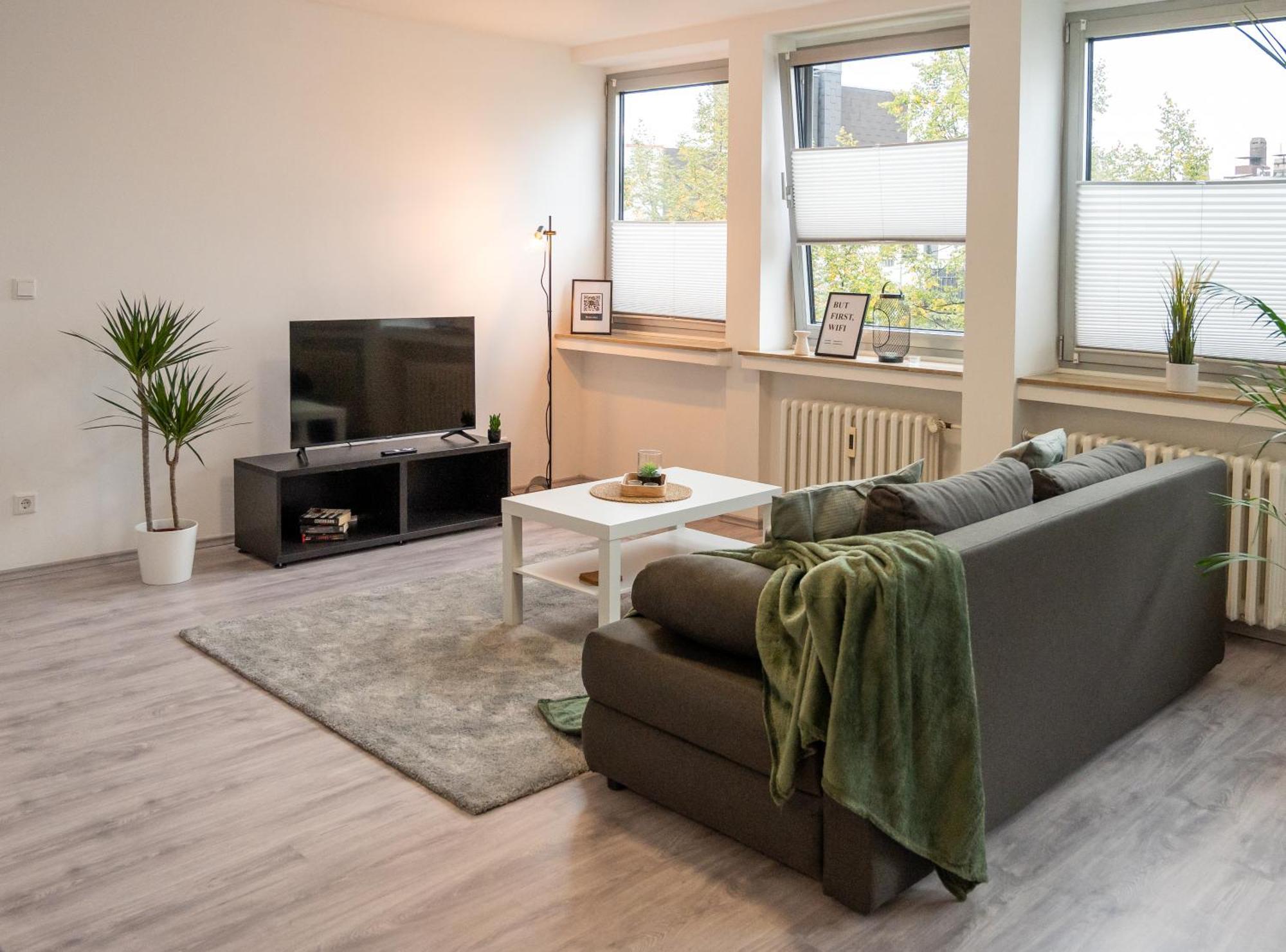 Stilvolles Apartment Im Essener Stadtkern Eksteriør billede